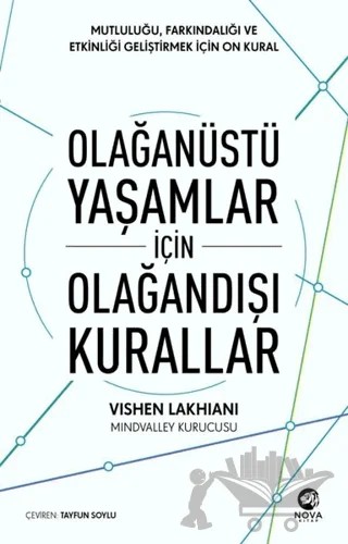 Olağanüstü Yaşamlar için Olağandışı Kurallar – Vishen Lakhiani – Nova Kitap kitap kapağı