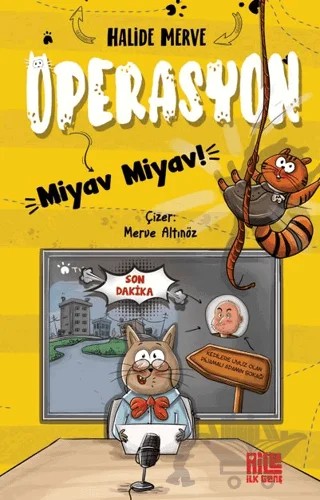 Operasyon Miyav Miyav! – Halide Merve – Aile Yayınları kitap kapağı