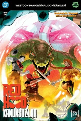 Red Hood Kanunsuzlar 2 – Patrick R Young – Athica Yayınları kitap kapağı