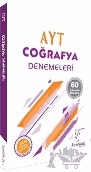 AYT Coğrafya Denemeleri 60 Çözümlü Deneme – Ergin Taylan – Karekök Yayıncılık kitap kapağı