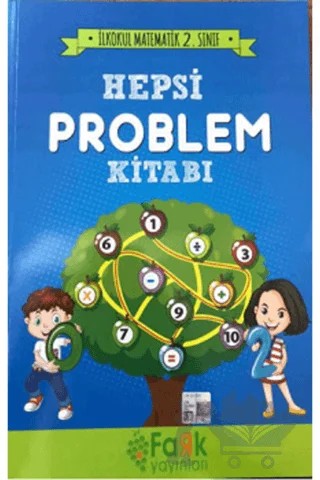 Hepsi Problem Kitabı 2. Sınıf – Veysel Yıldız – Fark Yayınları kitap kapağı
