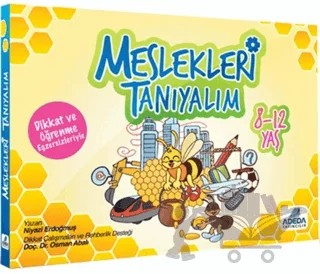 Adeda-Meslekleri Tanıyalım ( 8-12) – Niyazi Eröztürk, Osman Abalı – Adeda Yayınları kitap kapağı