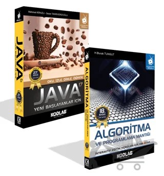 Java Eğitim Seti – Mehmet Kirazlı, Sezer Tanrıverdioğlu, H. Burak Tungut – Kodlab Yayın Dağıtım kitap kapağı