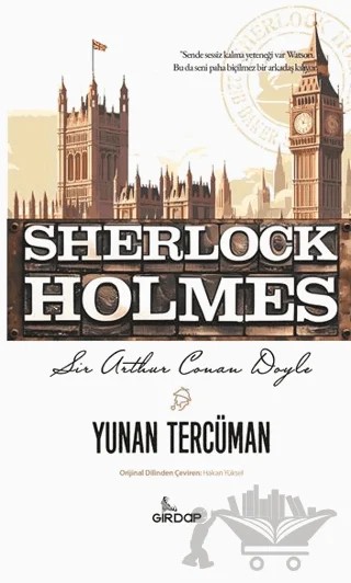 Yunan Tercüman – Sir Arthur Conan Doyle – Girdap Kitap kitap kapağı