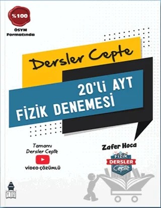 Dersler Cepte 20'li AYT Fizik Denemesi – Kolektif – Tonguç Akademi kitap kapağı