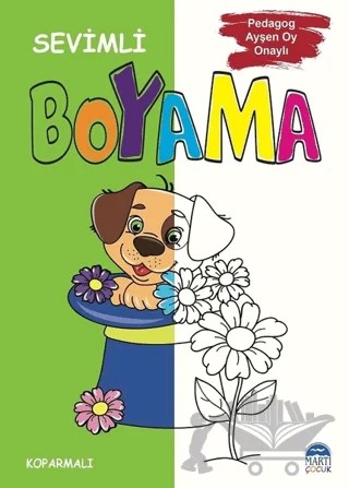 Sevimli Boyama – Kolektif – Martı Çocuk Yayınları kitap kapağı