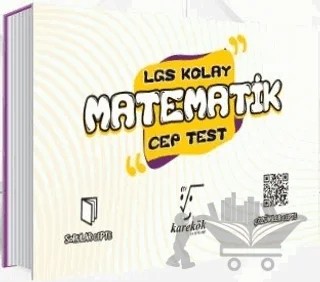 LGS Matematik Kolay Cep Test – Kolektif – Karekök Yayıncılık kitap kapağı