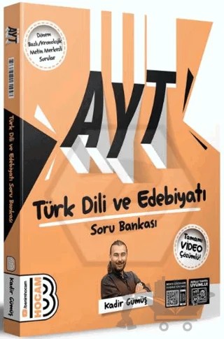 AYT Türk Dili ve Edebiyatı Tamamı Video Çözümlü Soru Bankası – Kadir Gümüş – Benim Hocam Yayınları kitap kapağı