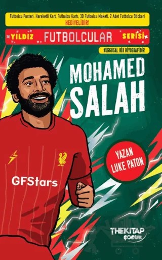 Yıldız Futbolcular Serisi - Mohamed Salah – Luke Paton – The Kitap Çocuk kitap kapağı