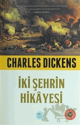 İki Şehrin Hikayesi – Charles Dickens – Maviçatı Yayınları kitap kapağı