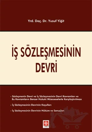 İş Sözleşmesinin Devri – Yusuf Yiğit – Ekin Basım Yayın kitap kapağı