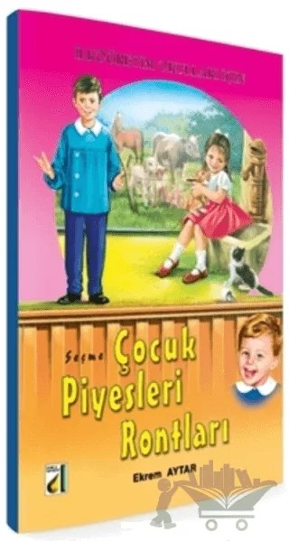 Seçme Çocuk Piyesleri Rontları – Ekrem Aytar – Damla Yayınevi kitap kapağı