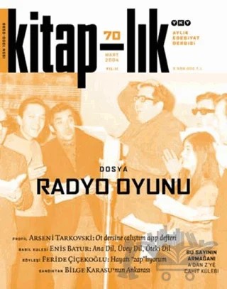 Kitap-lık Sayı: 70 Aylık Edebiyat Dergisi – Yapı Kredi Yayınları kitap kapağı
