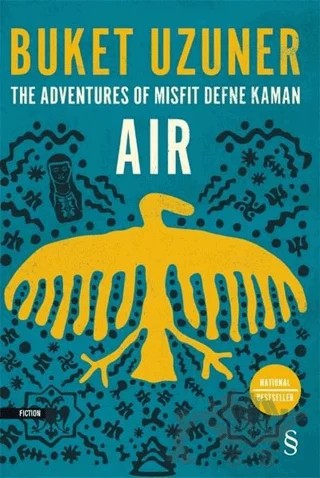 The Adventures Of Misfit Defne Kaman Air – Buket Uzuner – Everest Yayınları kitap kapağı
