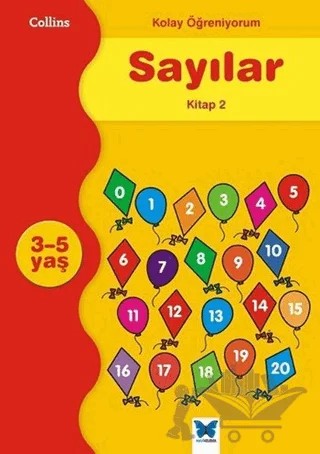 Kolay Öğreniyorum - Sayılar Kitap 2 – Carol Medcalf – Mavi Kelebek Yayınları kitap kapağı