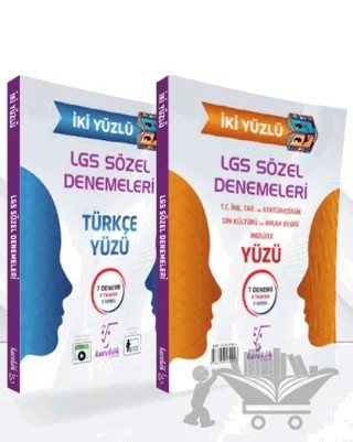 8. Sınıf LGS İki Yüzlü Sözel Denemeleri – Kolektif – Karekök Yayıncılık kitap kapağı