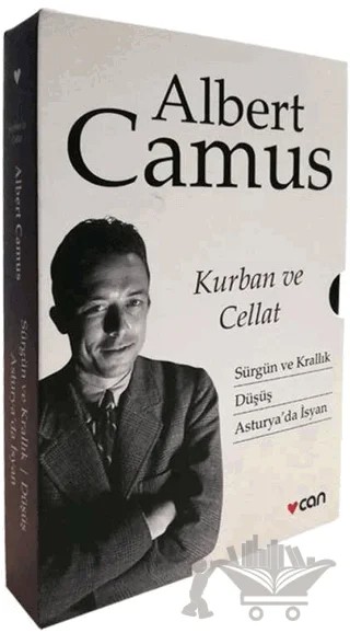 Kurban ve Cellat 3'lü Set – Albert Camus – Can Yayınları kitap kapağı