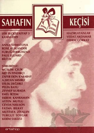 Sahafın Keçisi Şiir Seçkisi Kitap 3 – Vedat Akdamar – Artshop Yayıncılık kitap kapağı