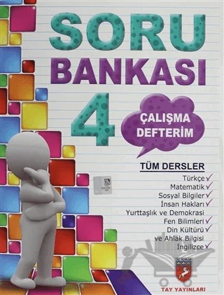 Soru Bankası 4 – Yasemin Meyva – Tay Yayınları kitap kapağı