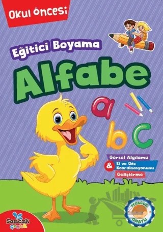 Alfabe – Kolektif – Sancak Çocuk kitap kapağı