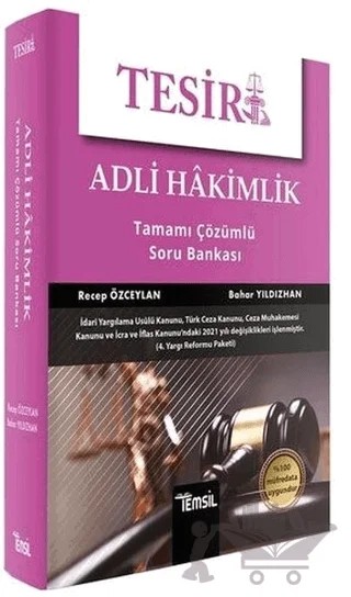 Tesir Adli Hakimlik Tamamı Çözümlü Soru Bankası – Bahar Yıldızhan, Recep Özceylan – Temsil Kitap kitap kapağı
