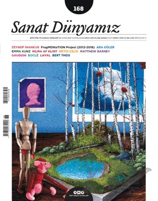 Sanat Dünyamız İki Aylık Kültür ve Sanat Dergisi Sayı: 168 Ocak - Şubat 2019 – Yapı Kredi Yayınları kitap kapağı