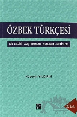 Özbek Türkçesi – Hüseyin Yıldırım – Gazi Kitabevi kitap kapağı