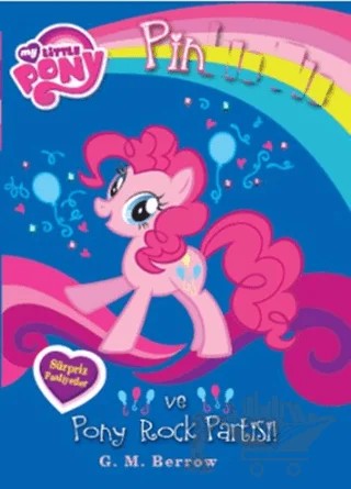 MLP Pink Pie ve Pony Rock Partisi – Kolektif – Doğan Egmont Yayıncılık kitap kapağı