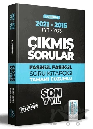 2009-2021 YKS 1. Oturum Son 7 Yıl Tıpkı Basım Fasikül Fasikül Çıkmış Sorular – Kolektif – Benim Hocam Yayınları kitap kapağı