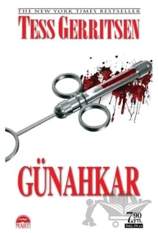 Günahkar – Tess Gerritsen – Martı Yayınları kitap kapağı