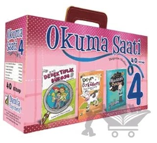 Okuma Saati - 4 (40 Kitap Takım) – Kolektif – Damla Yayınevi kitap kapağı