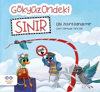 Gökyüzündeki Sınır – Elif Zehra Kandemir – Cezve Çocuk kitap kapağı