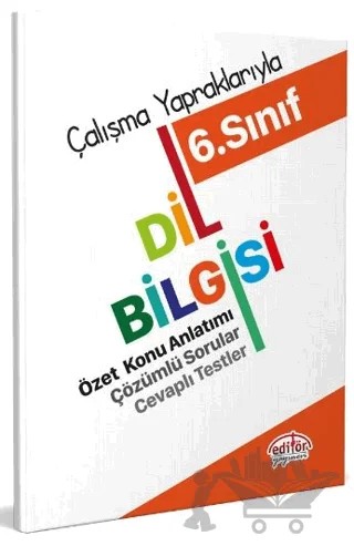 6. Sınıf Dil Bilgisi – Kolektif – Editör Yayınevi kitap kapağı