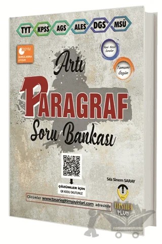 Artı Paragraf Çözümlü Soru Bankası – Sıla Sinem Saray – Tasarı Eğitim Yayınları kitap kapağı