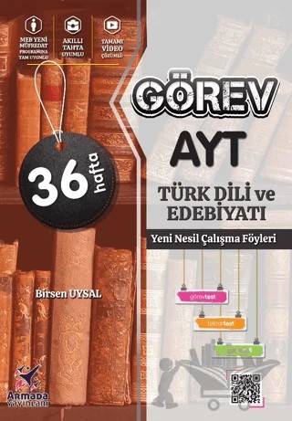 Görev Ayt Türk Dili Ve Edebiyatı Yeni Nesil Çalışma Föyleri – Birsen Uysal – Armada Yayınları kitap kapağı