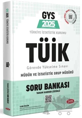 Türkiye İstatistik Kurumu (Tüik) GYS Soru Bankası – Kolektif – Data Yayınları kitap kapağı