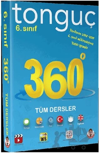 6. Sınıf 360 Soru Bankası Tüm Dersler – Kolektif – Tonguç Akademi kitap kapağı