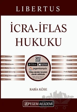 2022 KPSS A Grubu Libertus İcra İflas Hukuku Konu Anlatımlı – Rabia Köse – Pegem Akademi Yayıncılık kitap kapağı