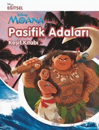 Disney Moana - Pasifik Adaları – Kolektif – Doğan Egmont Yayıncılık kitap kapağı