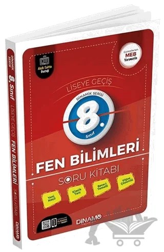 8. Sınıf Fen Bilimleri Soru Bankası – Kolektif – Dinamo Yayınları kitap kapağı
