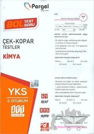 AYT İkinci Oturum Kimya Yaprak Test – Kolektif – Pergel Yayınları kitap kapağı