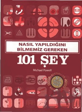 Nasıl Yapıldığını Bilmemiz Gereken 101 Şey – Michael Powell – Butik Yayınları kitap kapağı