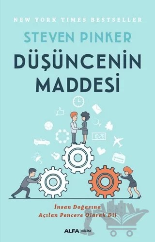 Düşüncenin Maddesi – Steven Pinker – Alfa Yayınları kitap kapağı