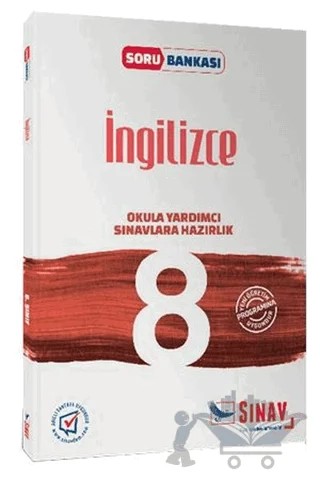 8. Sınıf İngilizce Soru Bankası – Kolektif – Sınav Yayınları kitap kapağı