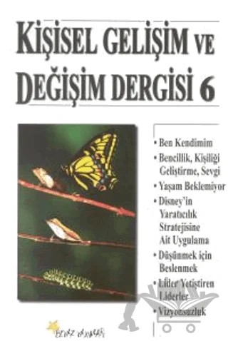 Kişisel Gelişim ve Değişim Dergisi 6 – Kolektif – Beyaz Yayınları kitap kapağı