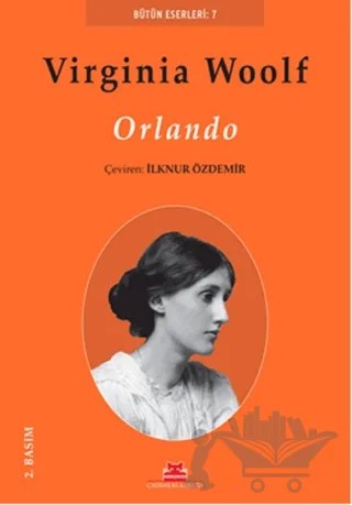 Orlando – Virginia Woolf – Kırmızı Kedi Yayınevi kitap kapağı