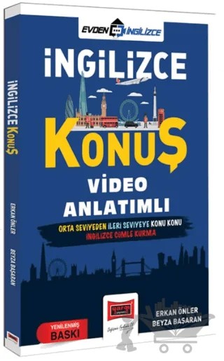 İngilizce Konuş Video Anlatımlı – Erkan Önler – Yargı Yayınevi kitap kapağı