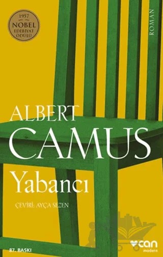 Yabancı – Albert Camus – Can Yayınları kitap kapağı