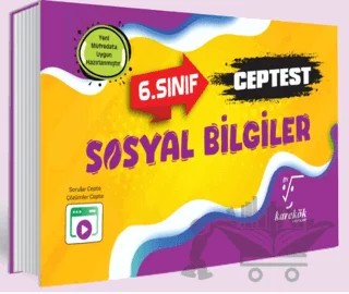 6. Sınıf Sosyal Bilgiler Cep Test – Kolektif – Karekök Yayıncılık kitap kapağı