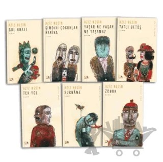 Aziz Nesin'in Bütün Romanları – Aziz Nesin – Nesin Yayınevi kitap kapağı
